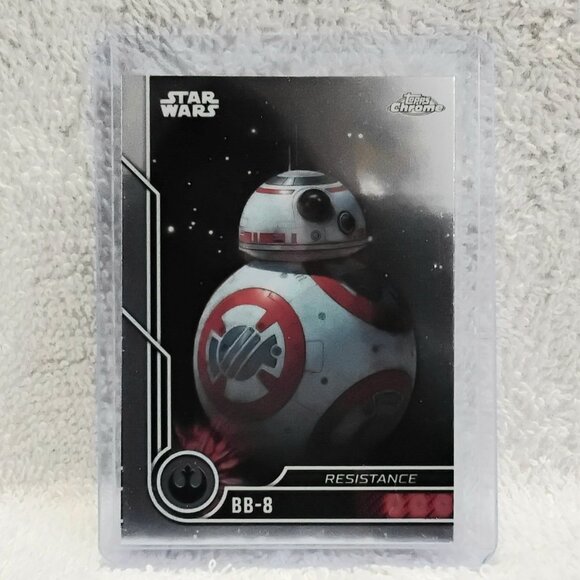 5/$20 Mint 2023.Topps Chrome BB-8 Star Wars Card 54!! - Picture 1 of 2